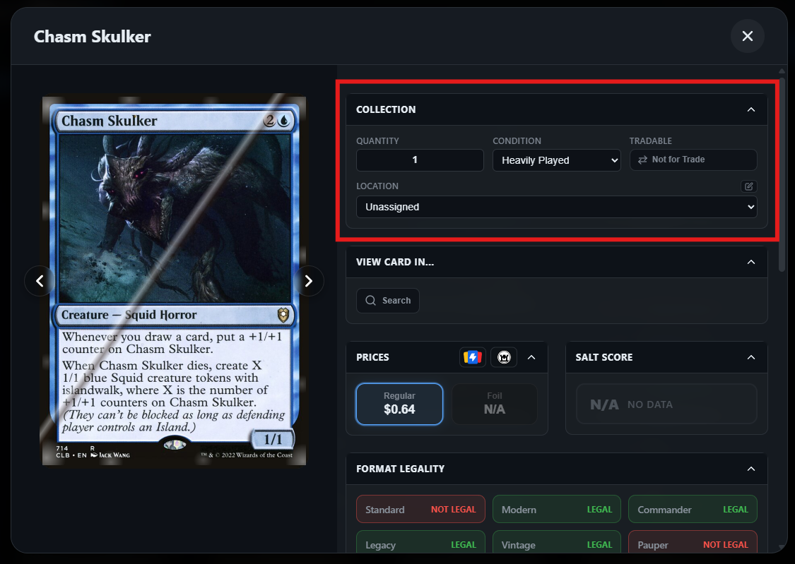 Collection Editing Quality